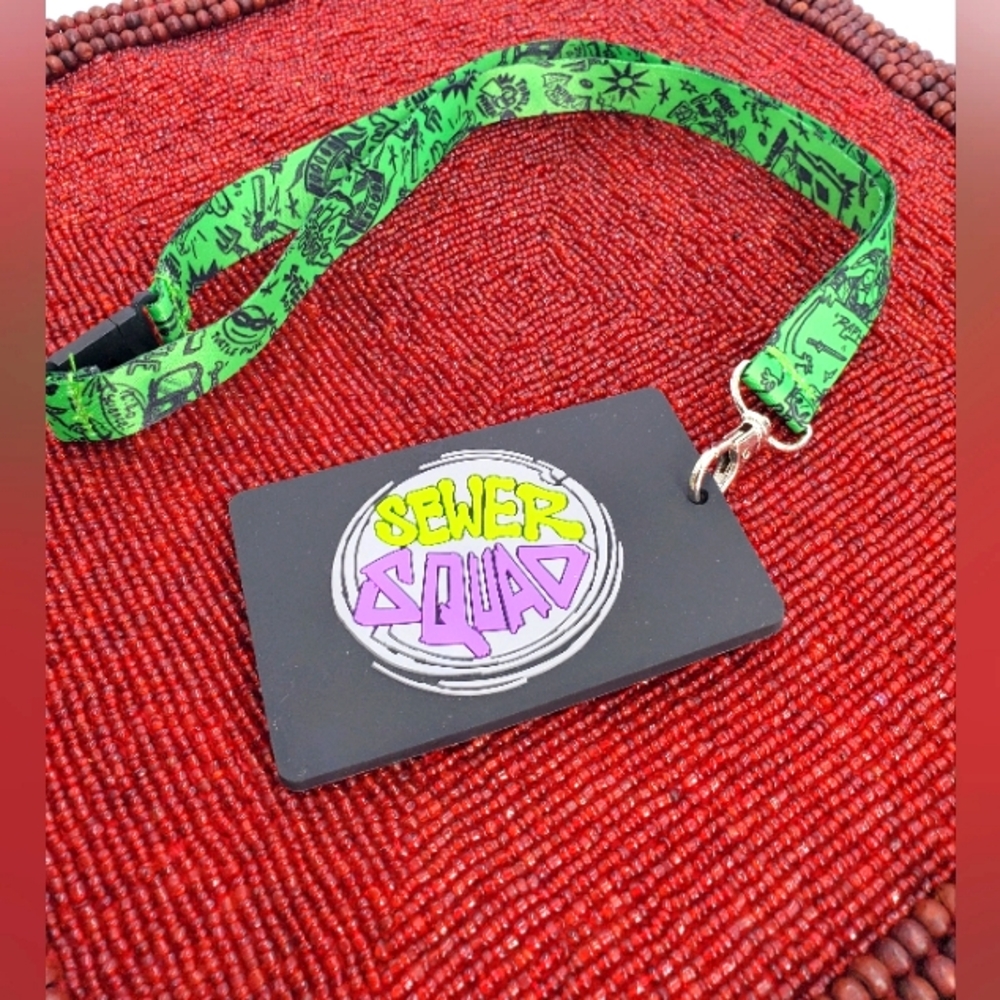 Teenage Mutant Ninja Turtles Sewer Squad Lanyard ID (C26)**
